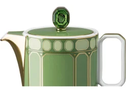 Lattiera signum fern porcellana Swarovski x rosenthal