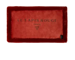 Le tapis rouge burgundy Guess