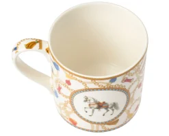 Mug cheval porcellana Pozzi milano