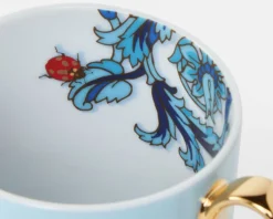 Mug le jardin anniversary porcellana blue Versace