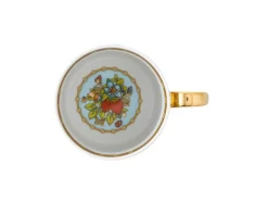 Mug le jardin anniversary porcellana yellow Versace