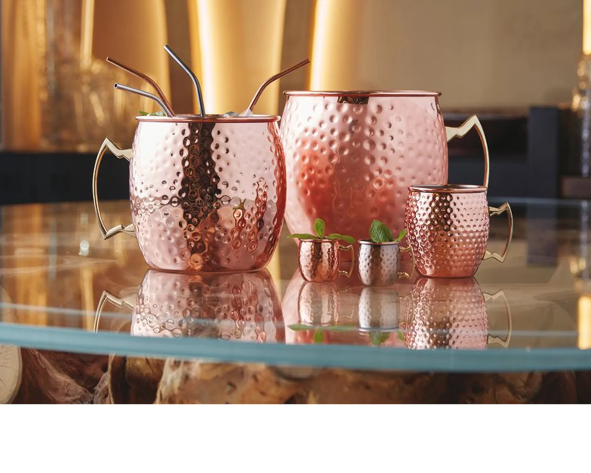 Mug moscow mule bar acciaio ramato Paderno
