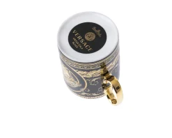 Mug virtus gala porcellana nero Versace