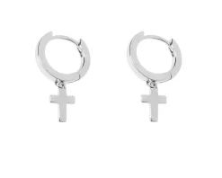 Orecchini argento con croce Selezione zanolli