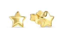 Orecchini armonica argento dorato stella Nomination