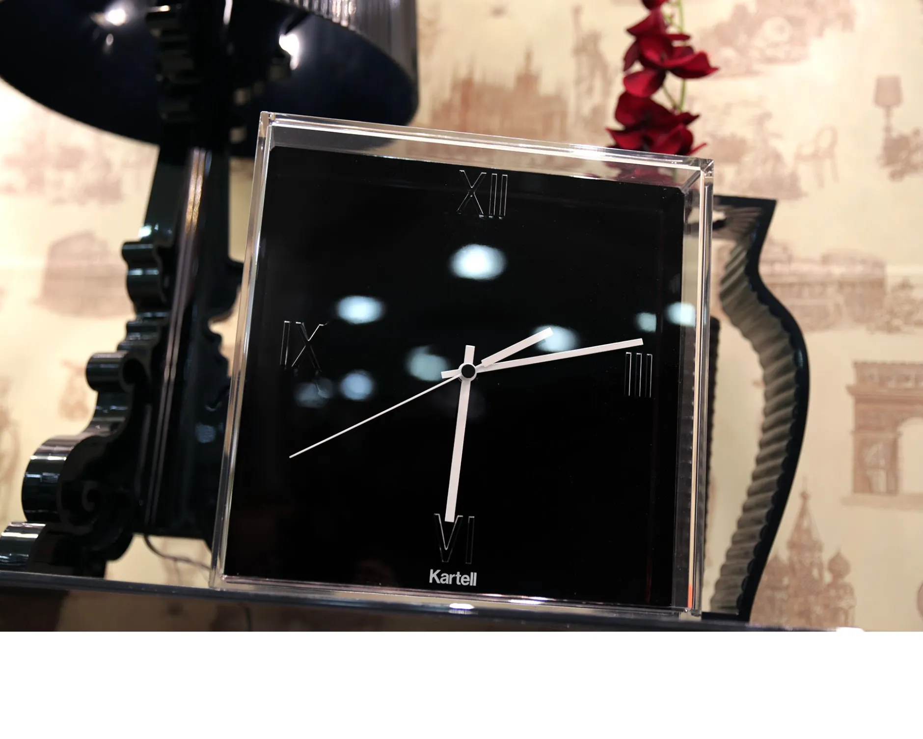 Orologio da parete tic&tac colore nero Kartell
