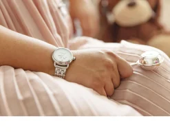Orologio da polso donna acciaio con farfalle Aerowatch
