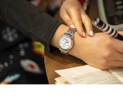 Orologio da polso donna acciaio con farfalle Aerowatch