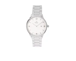 Orologio da polso unisex acciaio con quadrante bianco Royal london