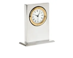 Orologio da tavolo argento lucido Selezione zanolli