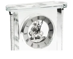 Orologio da tavolo cristallo con movimento a vista Ottaviani