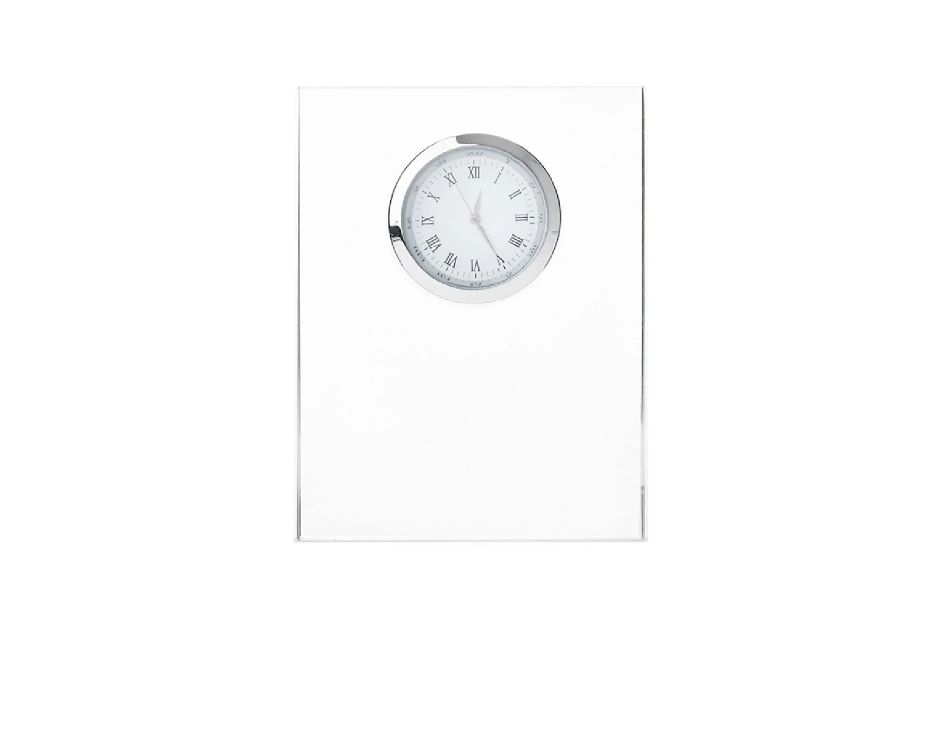 Orologio da tavolo in vetro Selezione zanolli