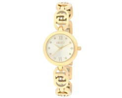 Orologio donna identity nuvar acciaio quadrante oro e cinturino acciaio dorato Liu jo