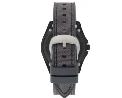 Orologio uomo activity acciaio quadrante nero e cinturino silicone e nylon Liu jo