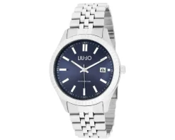 Orologio uomo interest acciaio quadrante blu e cinturino acciaio Liu jo