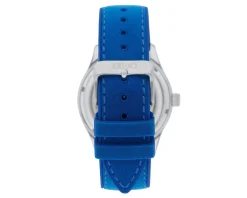 Orologio uomo interest acciaio quadrante blu e cinturino silicone blu Liu jo