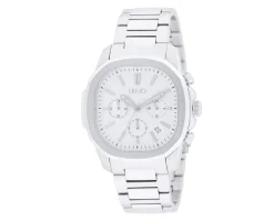 Orologio uomo lj prime chrono acciaio quadrante silver e cinturino acciaio Liu jo