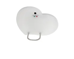 Pannello madonna con bambino bianca con retro in legno Selezione zanolli