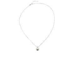 Parure collana e orecchini argento con shell pearl e cubic zirconia Sovrani