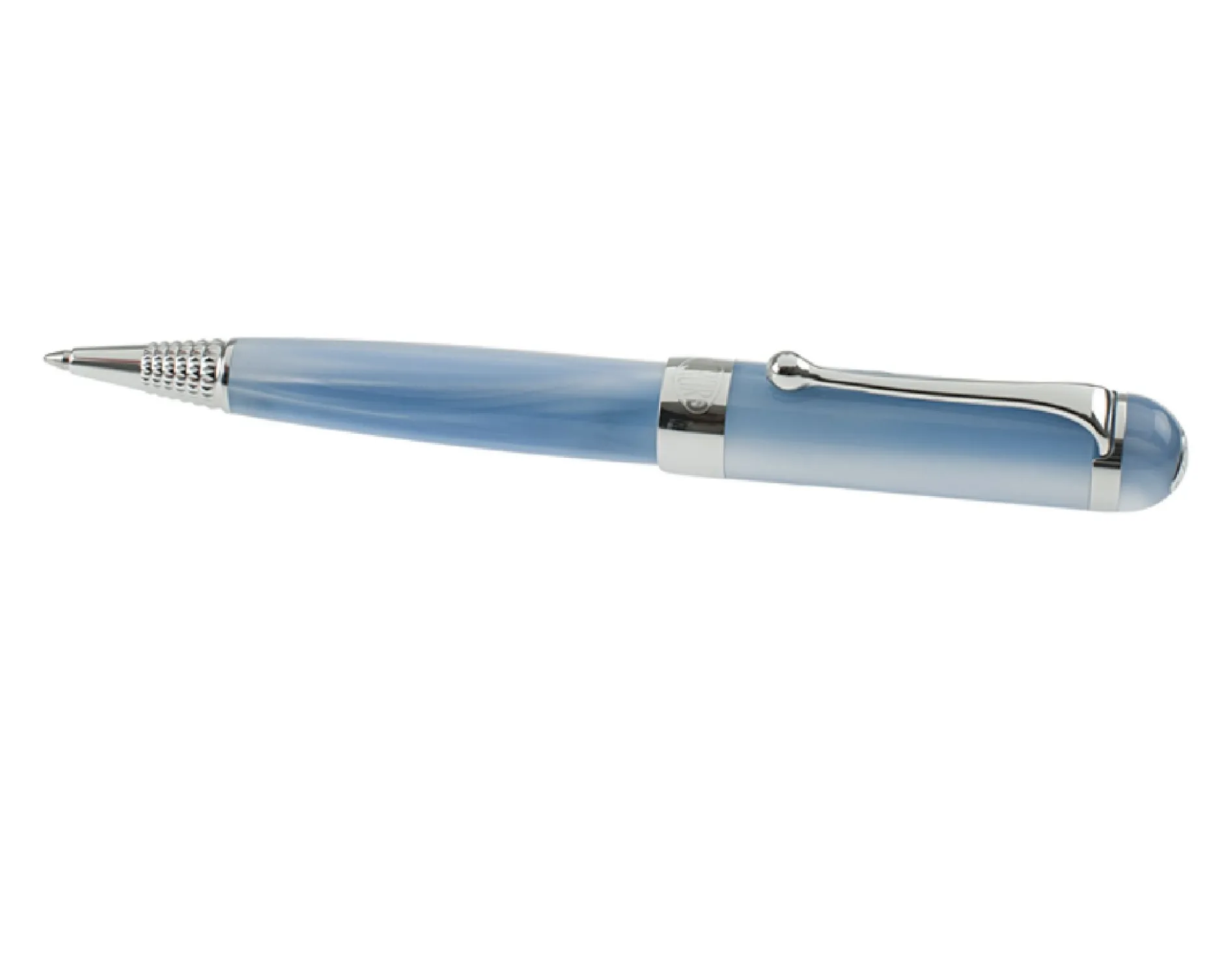 Penna a sfera alpha azzurra iridescente Aurora