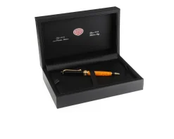 Penna a sfera optima o sole mio screziata arancione Aurora