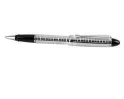 Penna roller ipsilon quadra argento Aurora