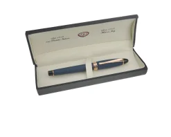 Penna roller ipsilon satin blu Aurora