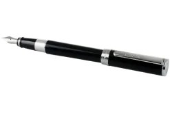 Penna stilografica tu resin nera Aurora