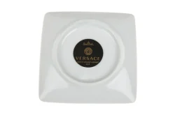 Piattino alphabet porcellana lettera a Versace