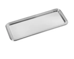 Piattino da scrittoio silver plated in stile inglese Selezione zanolli