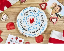 Piattino il frutto della passione porcellana cuore Bitossi home