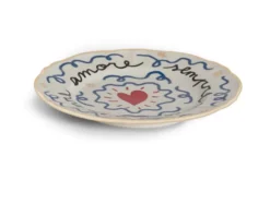 Piattino il frutto della passione porcellana cuore Bitossi home