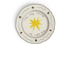 Piattino il frutto della passione porcellana stella Bitossi home