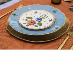 Piattino la tavola scomposta porcellana Bitossi home