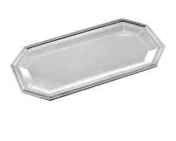 Piattino portapenne ottagonale argento Selezione zanolli