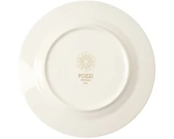 Piatto dessert cheval porcellana Pozzi milano