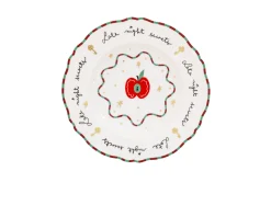 Piatto fondo il frutto della passione porcellana mela Bitossi home