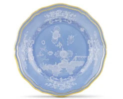 Piatto pane oriente italiano pervinca porcellana Richard ginori