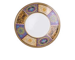 Piatto piano barocco mosaic porcellana Versace