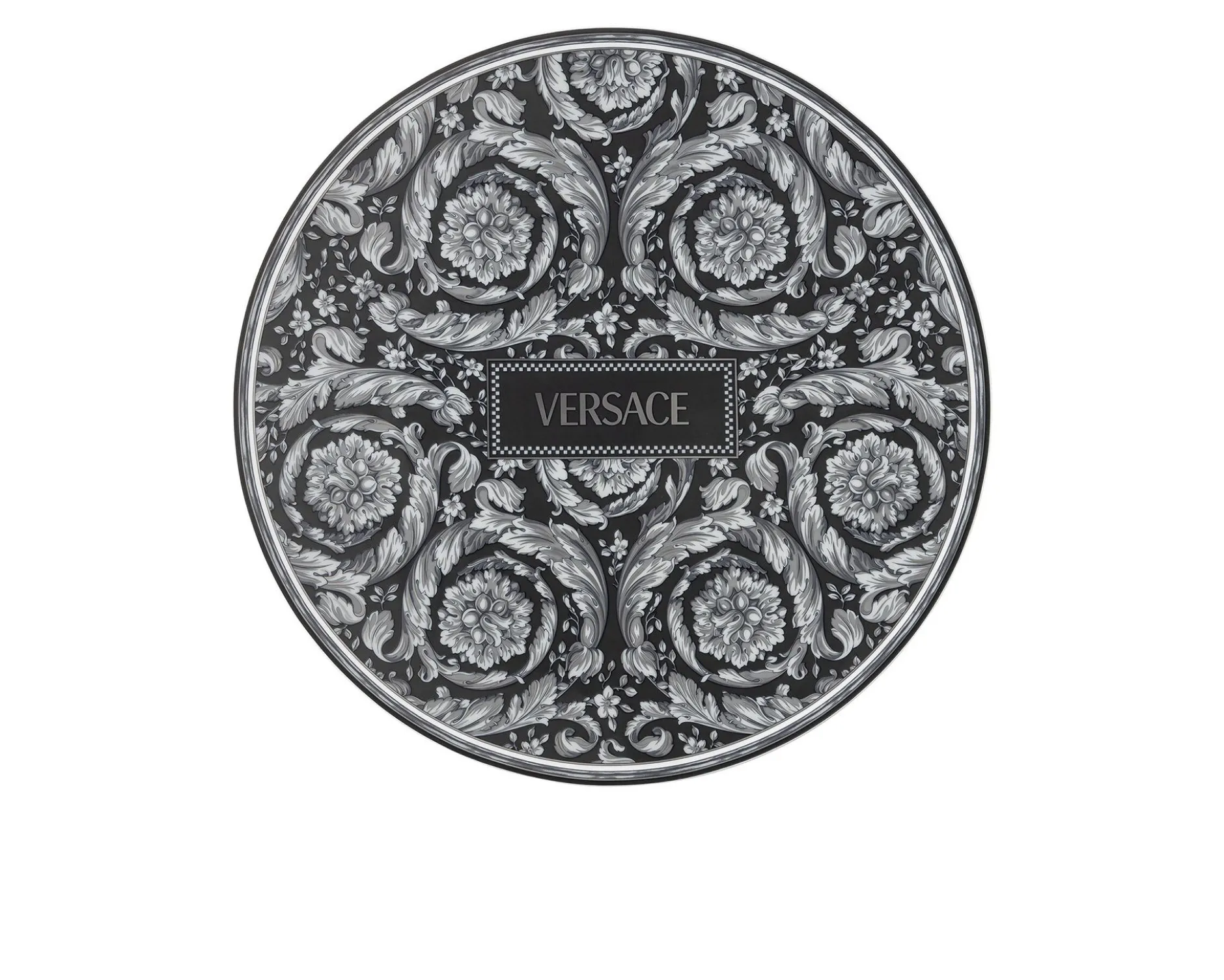 Piatto segnaposto barocco haze porcellana Versace
