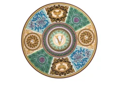 Piatto segnaposto barocco mosaic porcellana Versace