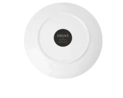 Piatto segnaposto barocco rose porcellana Versace