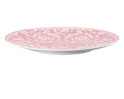 Piatto segnaposto barocco rose porcellana Versace