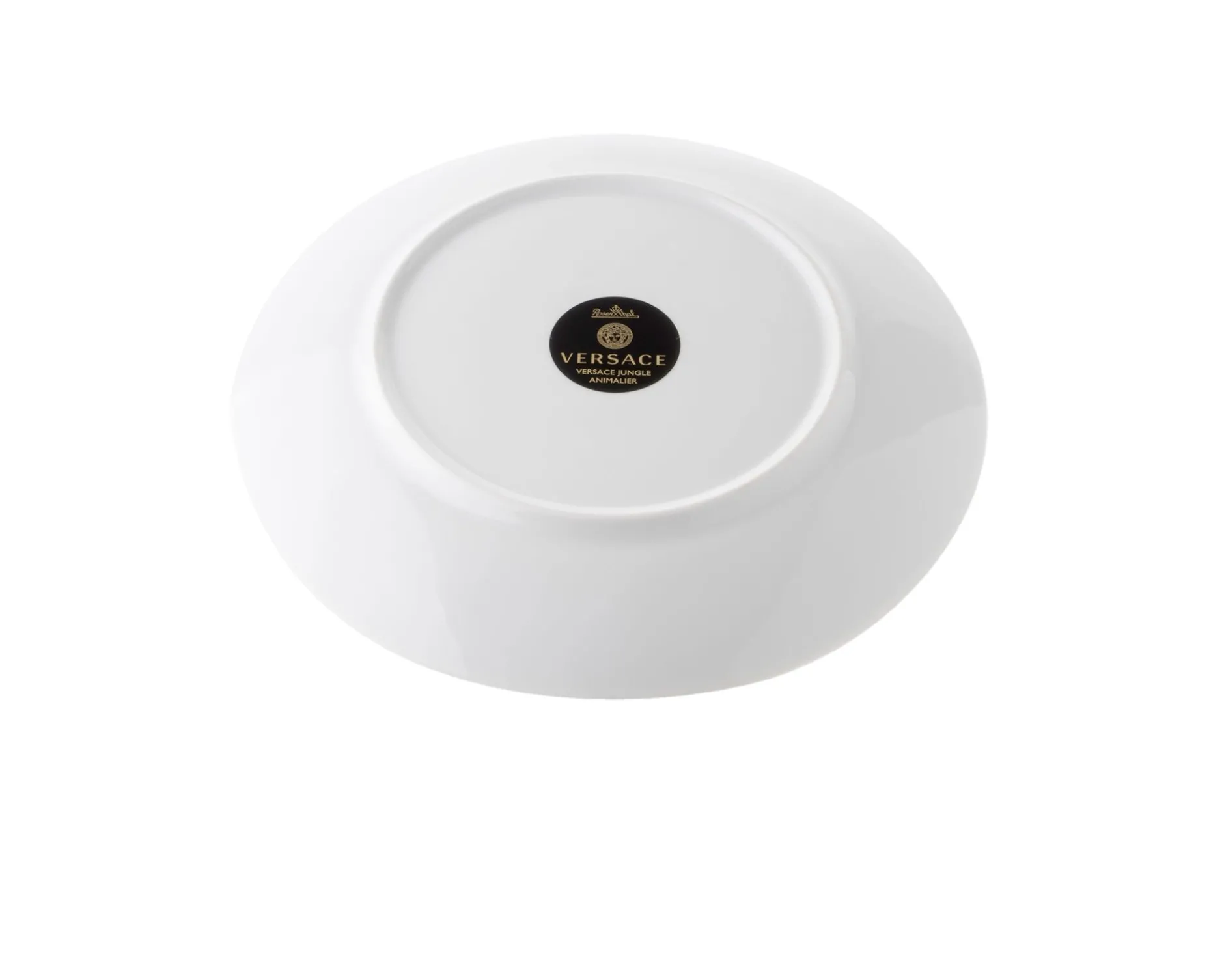 Piatto segnaposto jungle animalier wild porcellana Versace