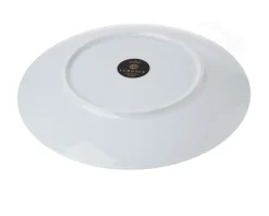 Piatto segnaposto virtus gala porcellana nero Versace