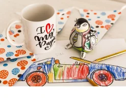 Pinguino lasse s dipinto a mano Tom's drag
