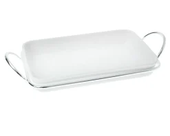 Pirofila rettangolare silver plated Selezione zanolli