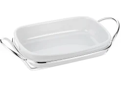 Pirofila rettangolare silver plated Selezione zanolli