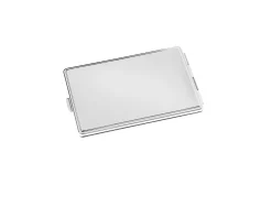 Porta biglietti da visita silver plated con specchio Selezione zanolli