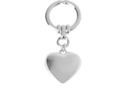 Portachiavi cuore argento Selezione zanolli